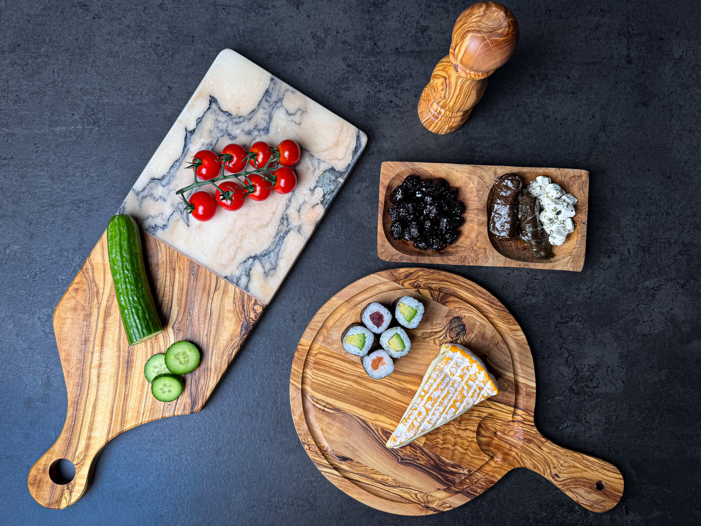 Schneidebrett Santorini